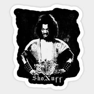 sho nuff vintage Sticker